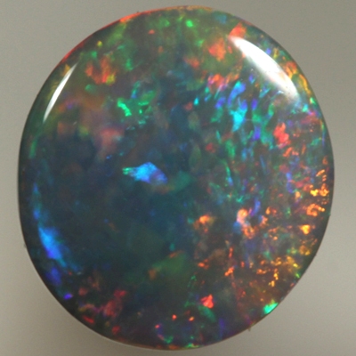 SOLID SEMI BLACK OPAL Bright multicolour, red through to purple